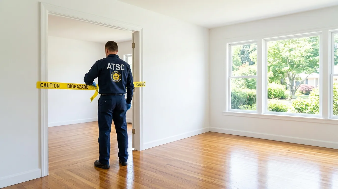 Certified biohazard cleanup crew performing Crime Scene Cleanup in Inglewood